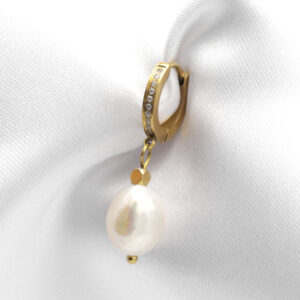 Diamond summer pearl - OORBEL